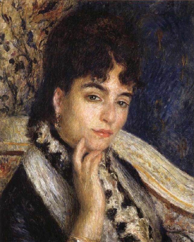Pierre Renoir Madame Alphonse Daudet France oil painting art